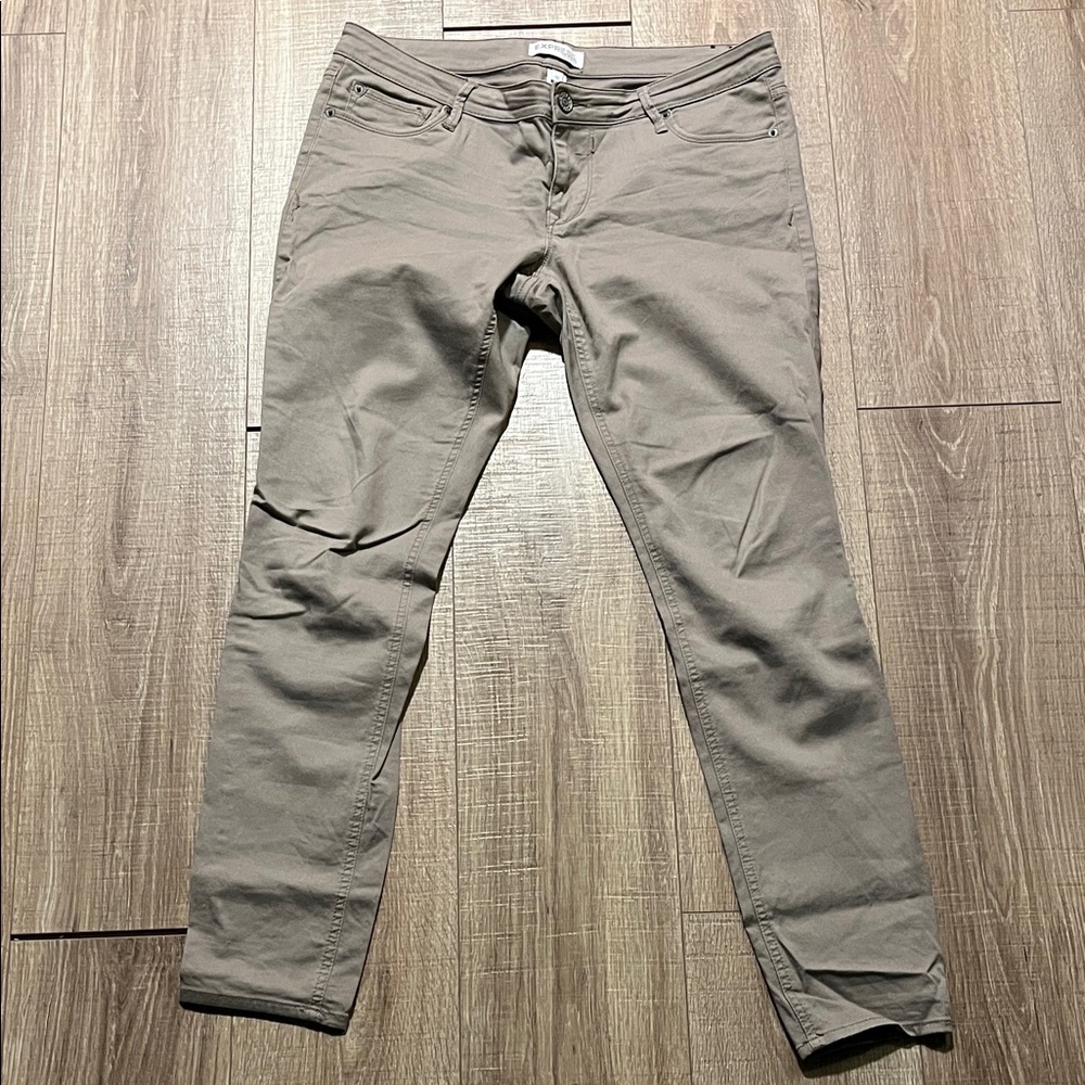 Express Beige Skinny Chinos Size 12R